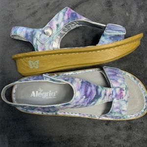 Alegria Leather Sandals (Kendra) Size 10 (EU 40)